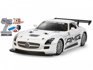 タミヤ XBフルセット メルセデス・ベンツ SLS AMG GT3 (TT-02シャーシ) #57859 タミヤ XBフルセット メルセデス・ベンツ SLS AMG GT3 (TT-02シャーシ) #57859